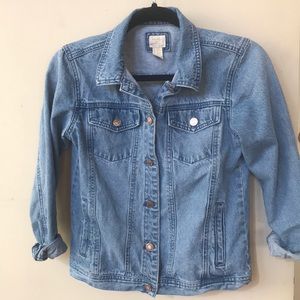 Forever 21 girls jean jacket